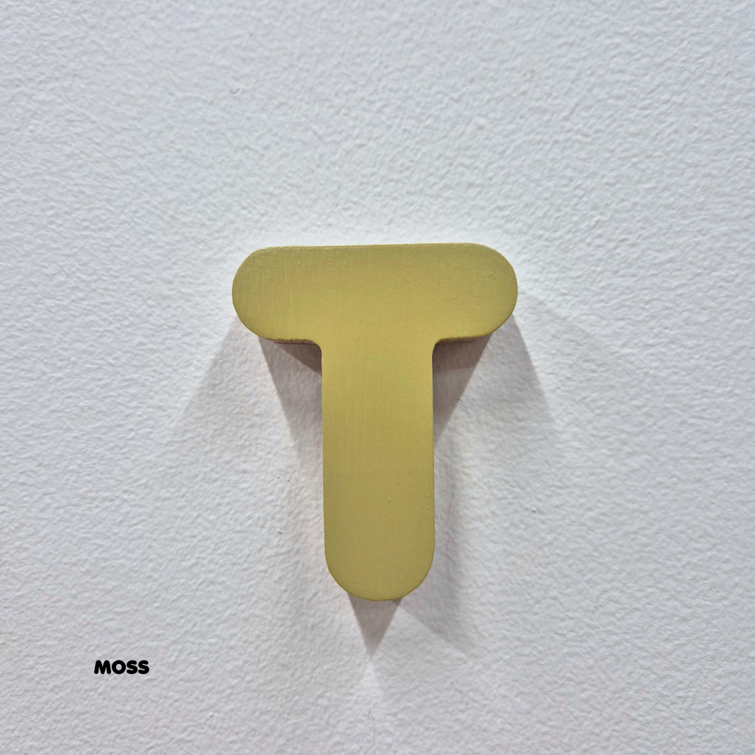 'T' Stick-On Bubble Letter