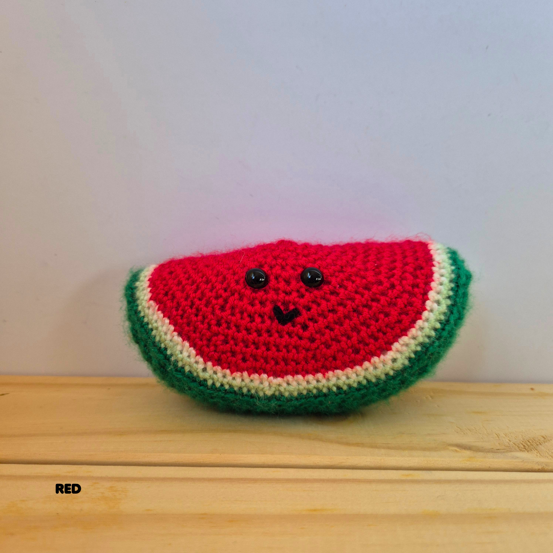 Watermelon Amigurumi – Handmade Crochet Plush