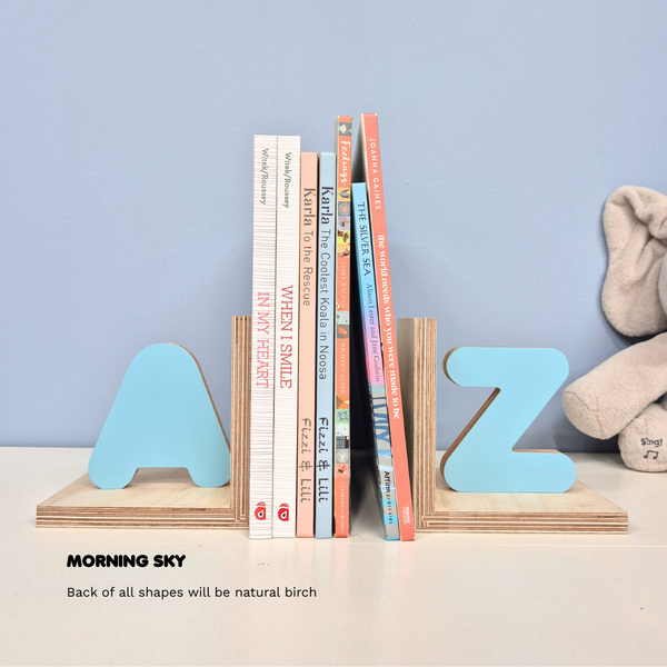 Alphabet A-Z Bookends