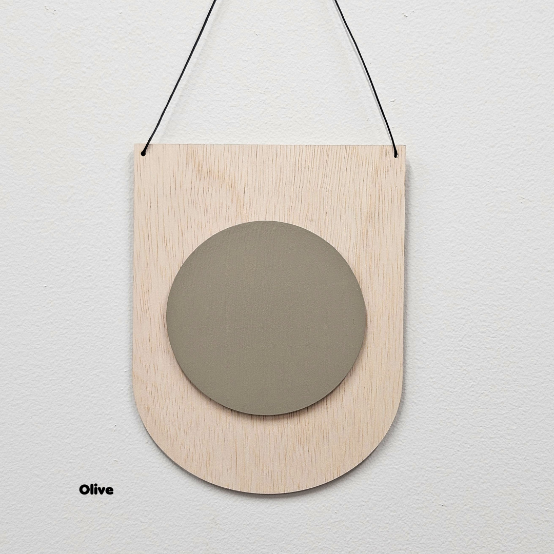 A-Z Timber Letter Wall Hang Up