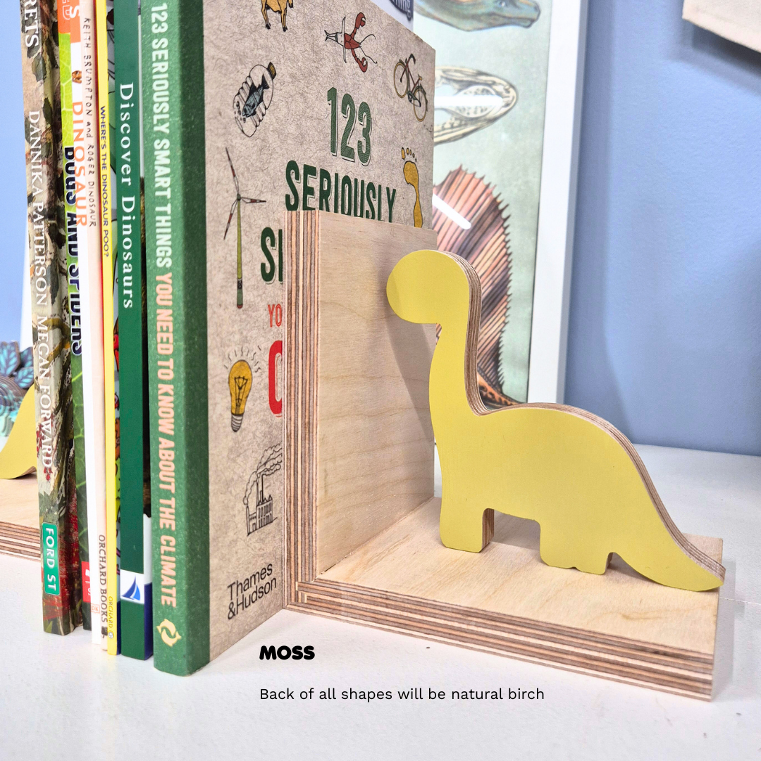 Brontosaurus Dinosaur Bookends