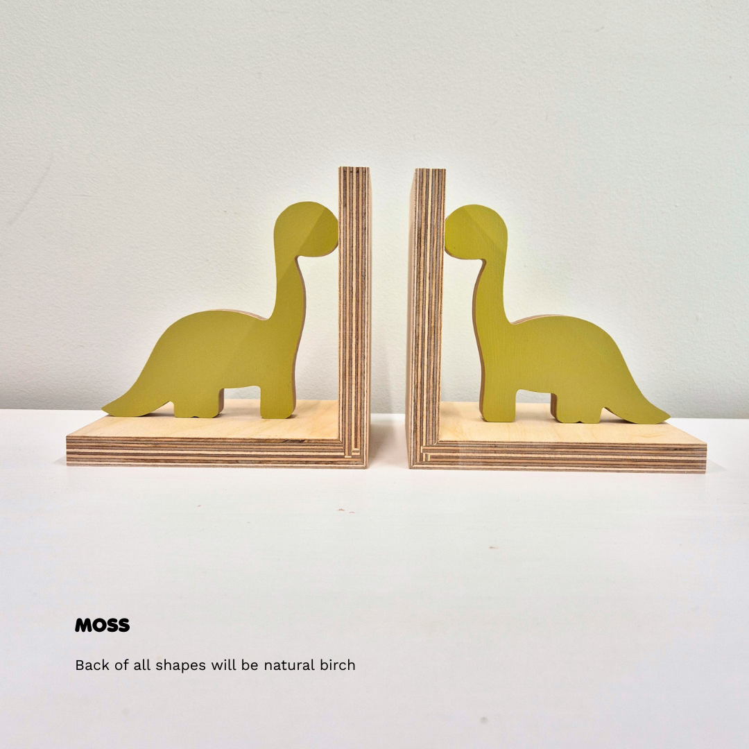 Brontosaurus Dinosaur Bookends