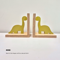 Brontosaurus Dinosaur Bookends