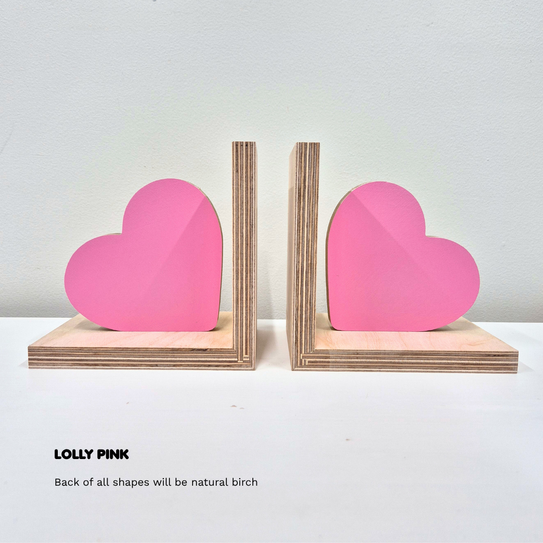 Heart Bookends
