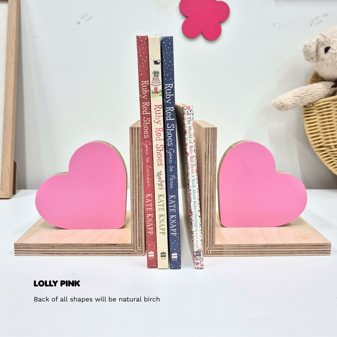 Heart Bookends
