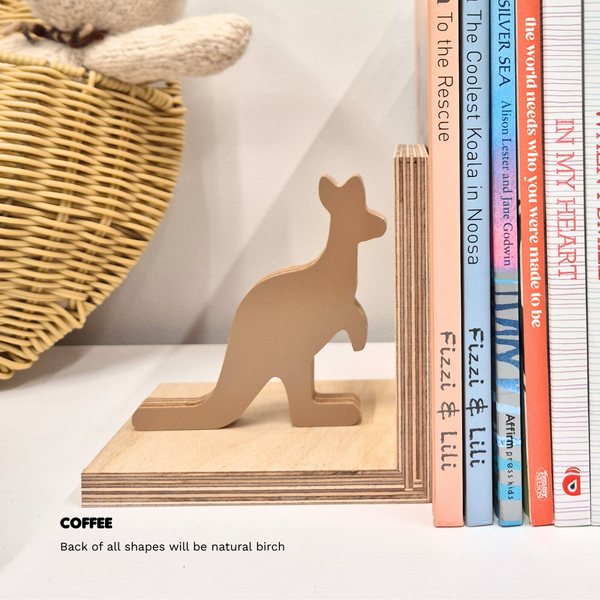 Kangaroo Bookends