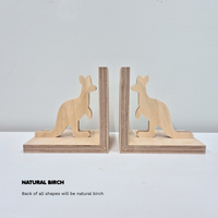 Kangaroo Bookends