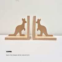 Kangaroo Bookends
