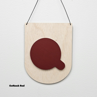 A-Z Timber Letter Wall Hang Up
