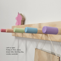 Rainbow Peg Rail
