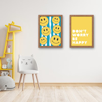 Yellow Smiley Face Art Print