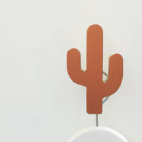 knobbly. cactus wall hook copper