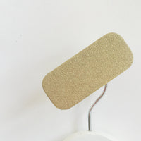 knobbly. Bar Wall Hook - Gold Glitter