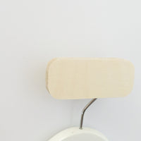 knobbly. Bar Wall Hook - Natural Birch